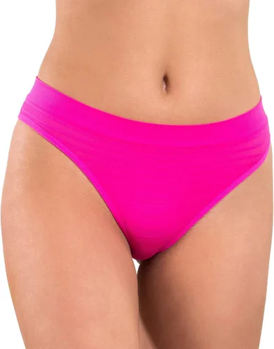 Vista 2 de Alyce Ives Intimates - Paquete de 12 tangas sin costuras para mujer