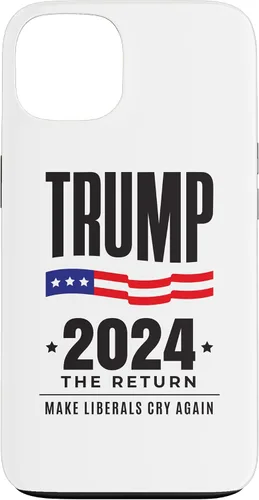 Vista 7 de iPhone 13 Pro Max Trump 2024 - The Return - Make Liberals Cry Again - Funda de elección