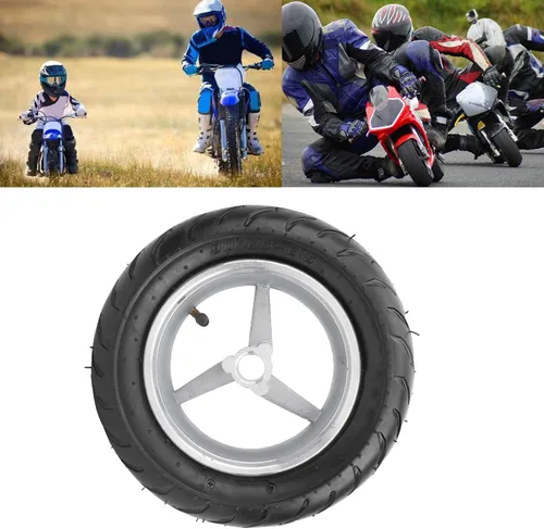 Vista 3 de Neumático de bicicleta de bolsillo, tubo interior para mini bicicleta de bolsillo, accesorios antideslizantes para bicicleta de bolsillo