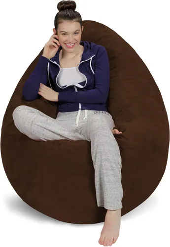 Vista 24 de [Usado] Sofa Sack Funda para Silla Puff Solo la Funda, para Adultos y Niños, Sin Relleno, Cómoda y Esponjosa, Funda de Repuesto para Silla Puff