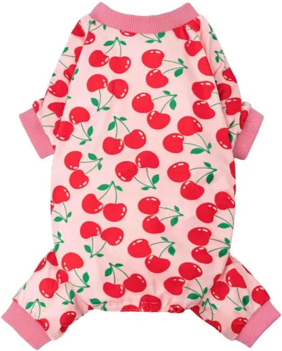 Vista 8 de Fitwarm Acorn & Leaves - Pijama de forro polar para perro, traje de Acción de Gracias para perros pequeños, niños y niñas, ropa festiva