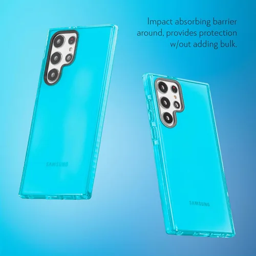 Vista 2 de SteepLab Funda de barrera para Samsung Galaxy S22 Ultra (pantalla de 6.8 pulgadas), funda absorbente de impactos con protección completa contra