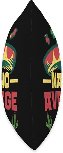 Vista 2 de Not Your Ordinary Name. Nacho Average Dan - Almohada (16 x 16 pulgadas), multicolor