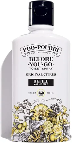 Vista 53 de Poo-Pourri Before-You-Go - Aerosol para inodoro, Bamboo Rain, 2 onzas líquidas, hasta 100 usos, desodorante para baño con aceites esenciales
