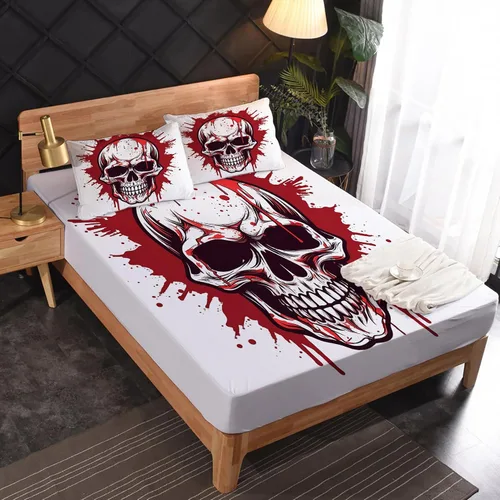 Vista 55 de Anchor Sheets - Juego de sábanas tamaño Queen, sábanas náuticas, de microfibra suave y bolsillo profundo, sábanas y fundas de almohada estampadas