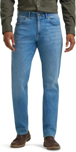Vista 10 de Lee Pantalones Big & Tall Extreme Motion Athletic para Hombre, Corte Cónico azul Strike