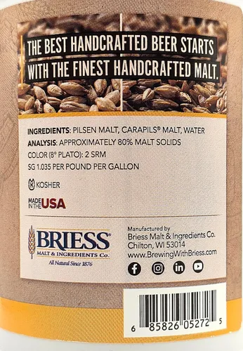 Vista 4 de Briess Pilsen Extracto de malta líquida sin saltar, 3.3 lb
