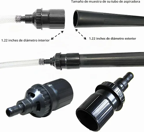 Vista 4 de MaximalPower Mini/Micro Aspiradora Kit de Herramientas de Accesorio 8 Piezas Set