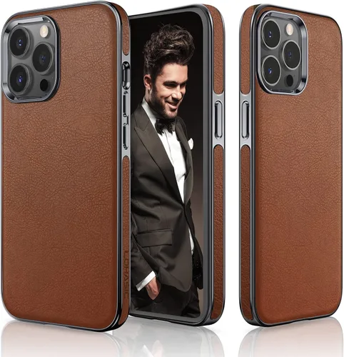 Vista 14 de LOHASIC Funda de piel diseñada para iPhone 13, funda clásica de lujo, suave, antiarañazos, a prueba de golpes, compatible con iPhone 13 de 6.1