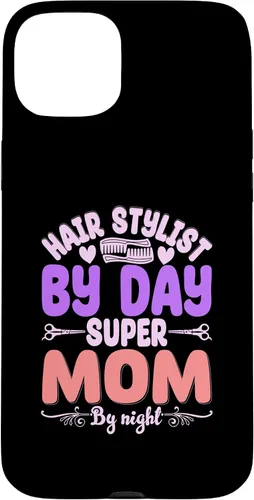 Vista 9 de Hair Stylists by Day Super Mom by Night Hair Stylist Case para iPhone 17