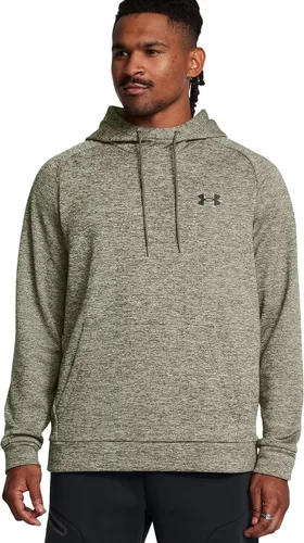 Vista 64 de Under Armour Sudadera de vellón con capucha, para hombre, jaspeada