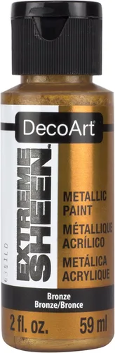 Vista 25 de DecoArt Pintura acrílica Copper Extreme Sheen de 2 onzas, 2 onzas líquidas (paquete de 1), metálico