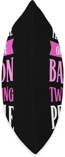 Vista 2 de Majorette & Baton Twirler Shirts & Merch Gymnastic Majorette Twirler Baton Twirling Throw Pillow, 18x18, Multicolor