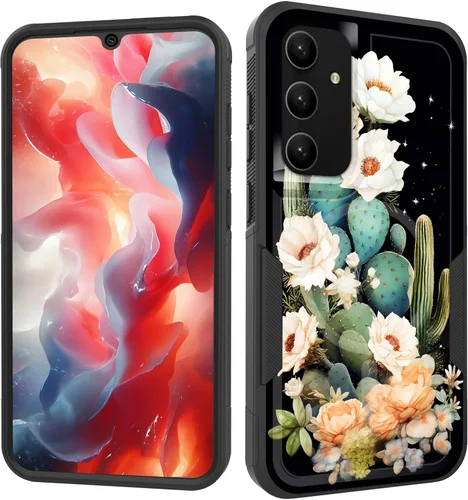 Vista 50 de Funda magnética para Galaxy A16 5G, [compatible con MagSafe] [protección contra caídas de grado militar] Funda resistente a prueba de golpes