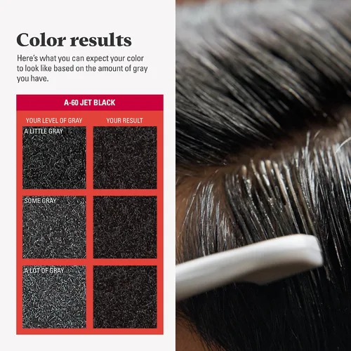 Vista 6 de Just For Men Tinte para el Cabello Masculino Color Fácil de Aplicar Peinando