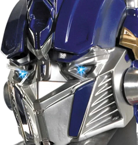 Vista 3 de Disguise Disfraz auténtico de Optimus Prime para adultos, Azul Patchwork