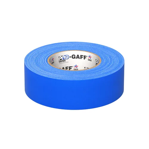 Vista 3 de ProTapes Pro Gaff - Cinta adhesiva plástica mate con adhesivo de goma, 11 mil de grosor, 55 yardas de longitud