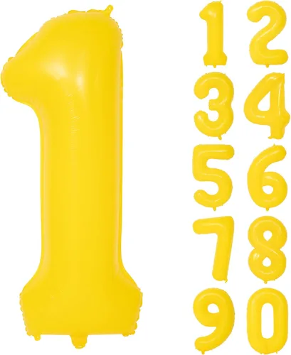 Vista 9 de Globo azul macarrón número 0 de 40 pulgadas, globo grande de película de poliéster de lámina de helio