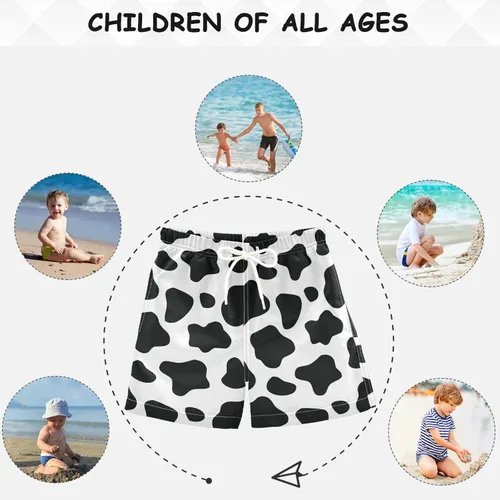 Vista 5 de visesunny Pantalones cortos de playa de secado rápido para niños pequeños, traje de baño de playa, traje de baño para bebés, niños y adolescentes
