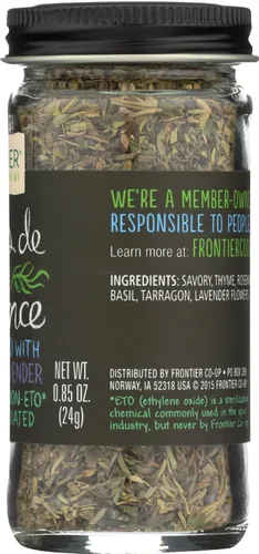 Vista 7 de Frontier Co-op Herbes De Provence, 0.85 onzas, mezcla francesa de sabroso aromático, tomillo, romero, estragón de albahaca y lavanda