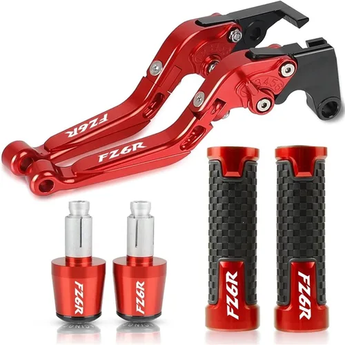 Vista 16 de Palancas de embrague de freno de motocicleta para manillar Yamaha FZ6R FZ 6R FZ-6R 2009 2010 2011 2012 2013 2014 2015 2016 2017 (Color : 1)