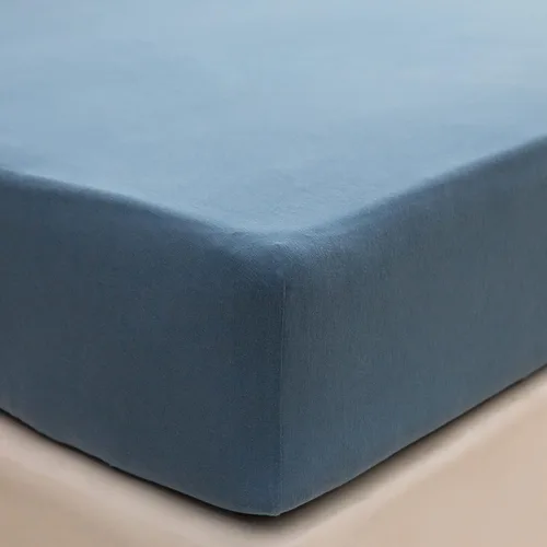 Vista 16 de PURE ERA Sábana bajera ajustable de algodón de punto de jersey (sin sábana encimera ni fundas de almohada) con bolsillo profundo de hasta 15 a 20
