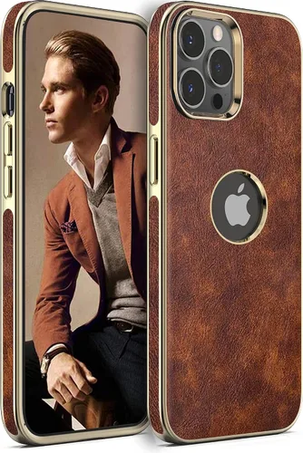 Vista 16 de LOHASIC Funda de cuero para iPhone 13 Pro, delgada de lujo para hombres y mujeres de negocios, funda de PU suave antideslizante a prueba de golpes