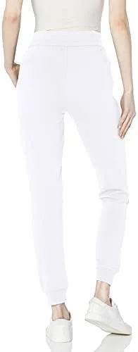 Vista 3 de Armani Exchange Womens Drawstring Logo Studs Terry Jogger Pant