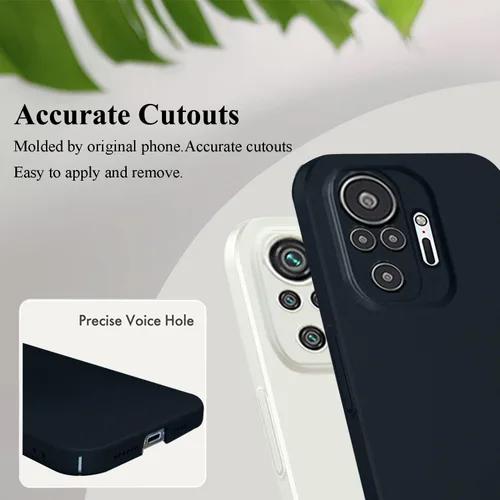 Vista 6 de Funda de teléfono para Xiaomi Redmi Note 10 Pro, cubierta elegante de PC dura para Xiaomi Redmi Note 10 Pro Case a prueba de golpes rosa delgada