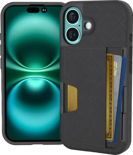 Vista 76 de Smartish Funda tipo cartera para iPhone 11 Pro - Wallet Slayer Vol. 2 [soporte protector delgado] tarjetero (seda) - Black Tie Affair