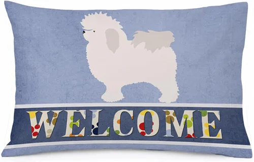 Vista 69 de Caroline's Treasures BB8334PILLOWCASE AIDI Atlas Mountain Dog - Funda de almohada estándar, color azul, ligera, súper suave, de fácil cuidado