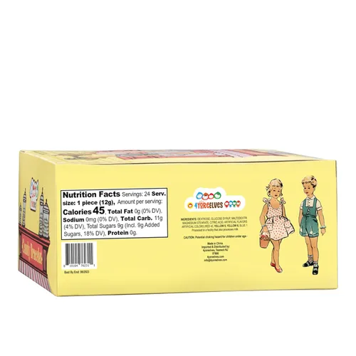 Vista 9 de 24 pulseras de dulces envueltas individualmente, recuerdos de fiesta de dulces pastel a granel
