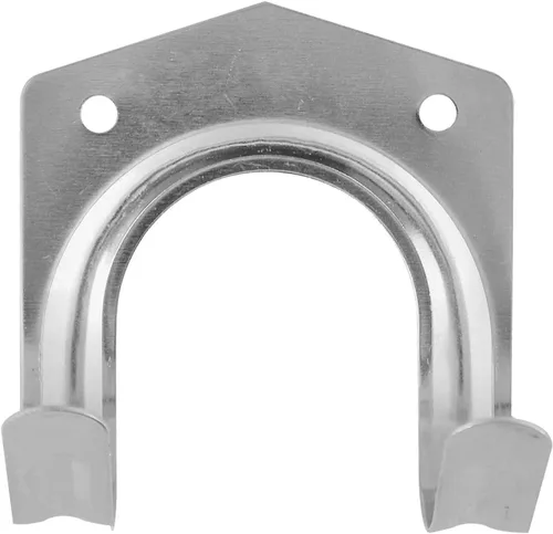 Vista 3 de Ganchos de almacenamiento universales de metal galvanizado para herramientas de jardín (paquete de 5)