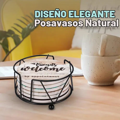 Vista 7 de Posavasos.