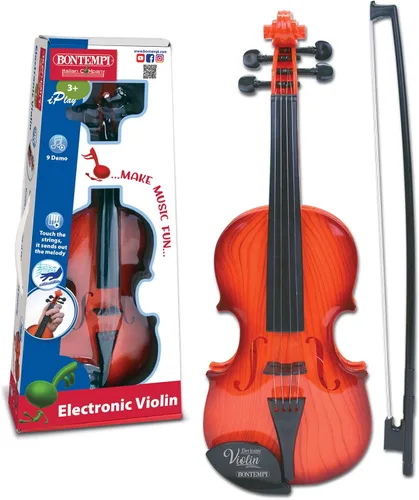 Vista 2 de Bontempi Violín Electrónico, Multicolor (Bontempi290500)
