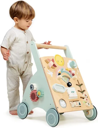 Vista 5 de Tender Leaf Toys - Andador de actividades Sunshine Baby - Estación de actividades para fomentar el juego en el suelo hasta los primeros pasos