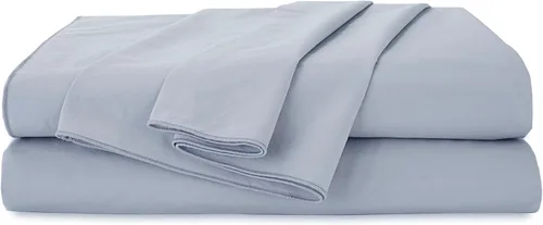 Vista 11 de Juego de sábanas EcoPure de 4 piezas tamaño completo Sábanas 100% algodón orgánico Sábanas lavadas para comodidad Refrescantes Sábanas
