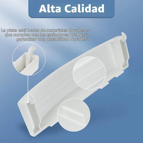 Vista 5 de GUD27ESSM1WW - Manija de puerta de secadora para lavadora GE combo