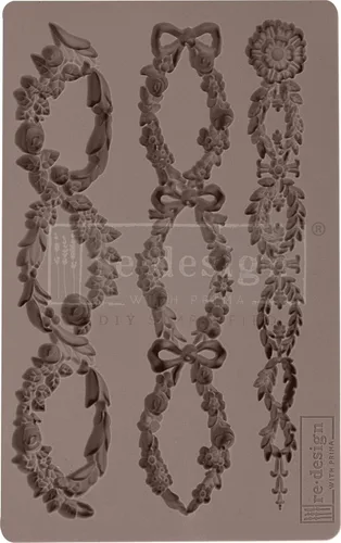 Vista 18 de Rediseño con Prima Redisign Furniture Decor Moulds® Coral Reef de 5 x 8 pulgadas, grosor de 0.315 in de grosor para aparador de funiture, chocolate