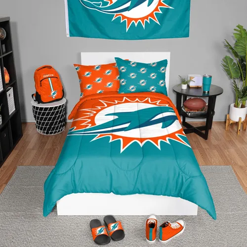 Vista 7 de FOCO Unisex-Adult NFL Team Logo Bed in a Bag Comforter Bedding 3-Piece Set
