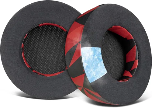Vista 10 de SOULWIT Almohadillas de enfriamiento para auriculares Corsair Virtuoso, almohadillas con espuma de aislamiento de ruido de alta densidad, grosor