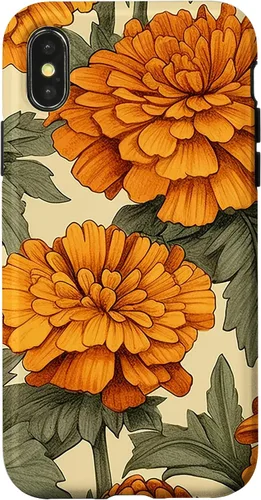 Vista 5 de Watercolor Marigold Flower Case for iPhone 16