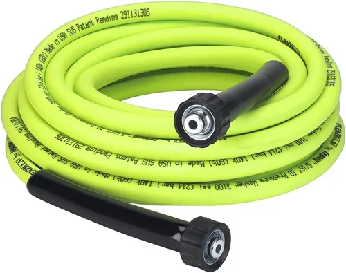 Vista 10 de Flexzilla HFZPW36425M-E 3600 PSI, manguera de lavado a presión de 25 pies, 1/4 pulgadas x 25 pies, ZillaGreen