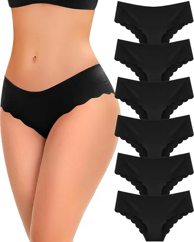 Vista 12 de FINETOO sin costuras para mujer Beige