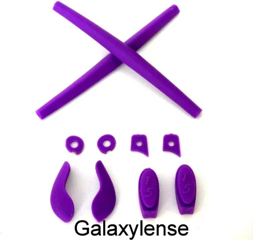 Vista 2 de Galaxy almohadillas para orejas de nariz & earsocks Kits de goma para Oakley Juliet, Penny, Marte Negro