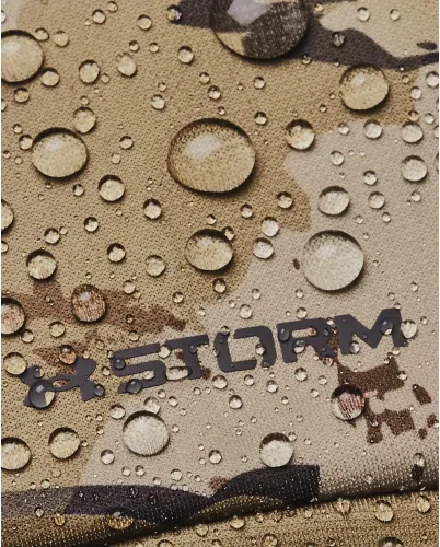 Vista 7 de Under Armour Armourfleece Storm Camo - Sudadera con capucha con cremallera para mujer