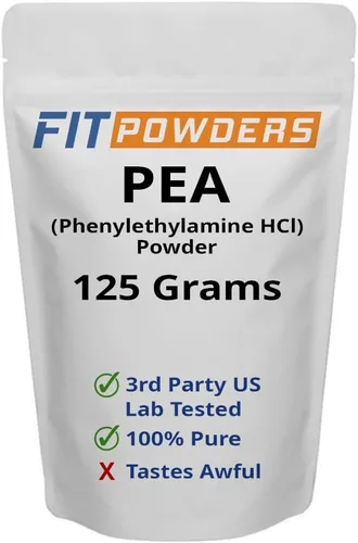 Vista 12 de Suplemento de feniletilamina (0.04 oz) Forma de HCL de fenetilamina