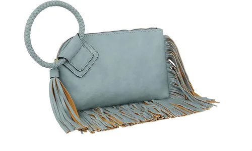 Vista 2 de Metro Muse Bolso de mano para mujer, cartera para la noche, de cuero vegano