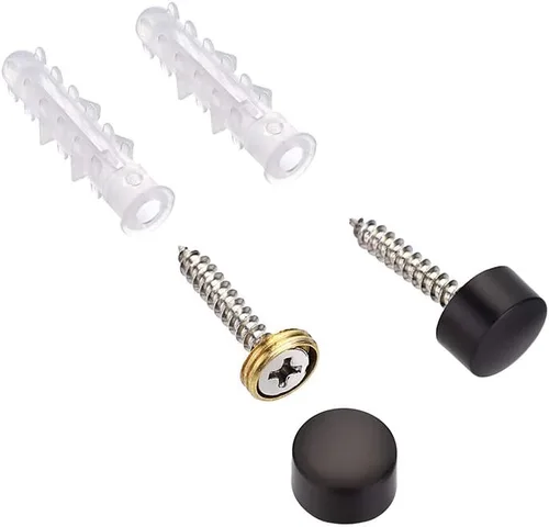 Vista 6 de Sumnacon Perchero de acero inoxidable para colgar ropa, 2 piezas, gancho para ropa con brazo oscilante, organizador de almacenamiento de bata Negro