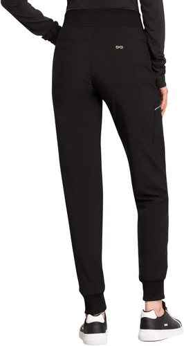 Vista 2 de Cherokee Infinity - Pantalón de pierna recta para corredores, quirúrgicos